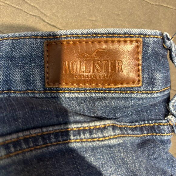Hollister Women’s Skinny Jeans – Size 7R (W28 L30) – Ripped Knee Urban Style - Picture 5 of 8